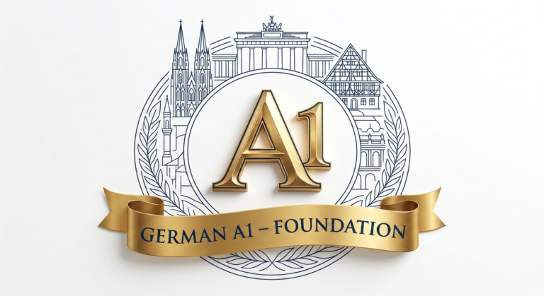 German A1 — Foundation German for Absolute Beginners